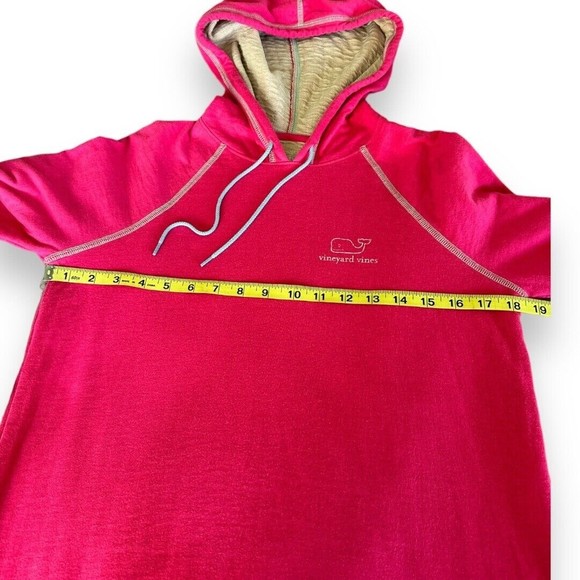 Vineyard Vines Women’s lined Hot Pink Pullover Hoodie Size XS - Picture 8 of 10